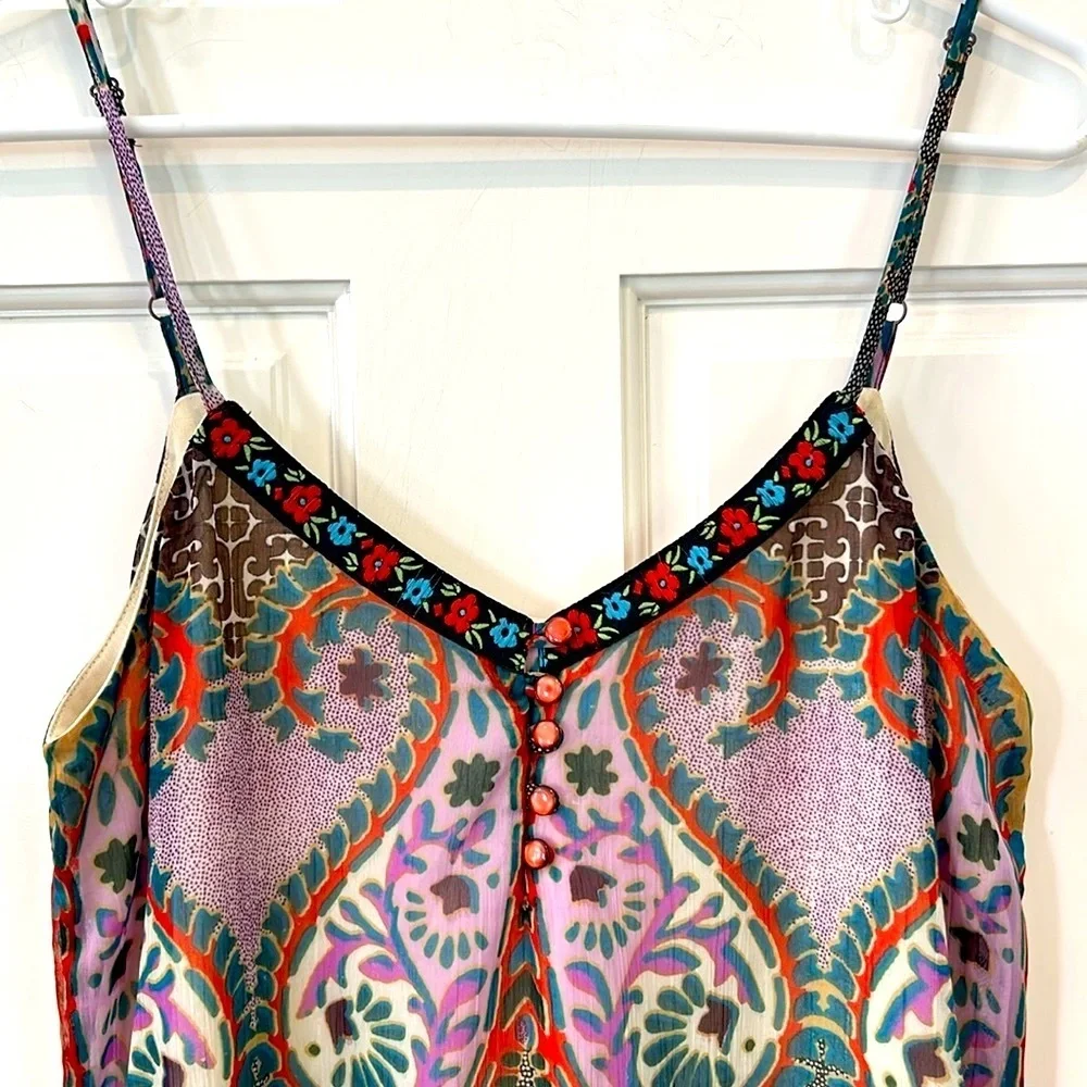 Anthropologie band of gypsies adorable dress size medium - Picture 3 of 8